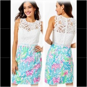 NWT Lilly Pulitzer Sharice Stretch Shift Dress